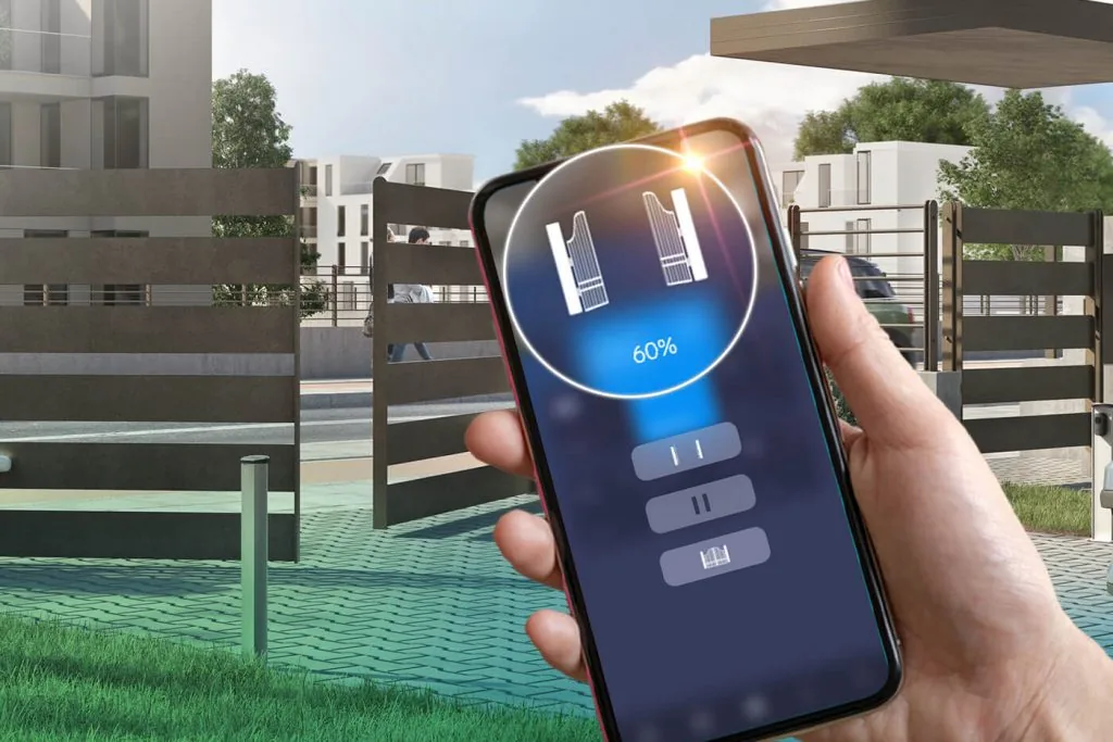 Motor cổng tự động thương hiệu Nhà Thông Minh AIO từ Viettel Construction – App VCC Smart Home
